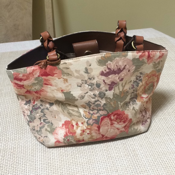 Beautiful FOSSIL natural leather, material purse - Picture 7 of 7